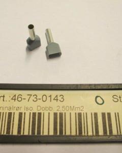 Terminal Pipe Iso. 2.5mm²